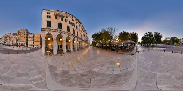 istock Corfu Island VR 360 - Liston 1092102698