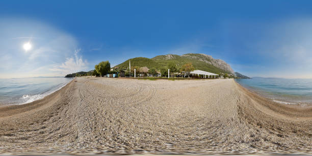 istock Corfu Island VR 360 - Barbati beach 1092104052