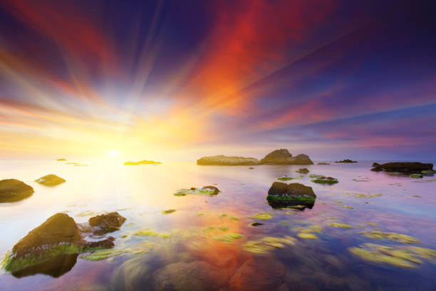 istock Majestic summer sunset over the sea. 1092110846