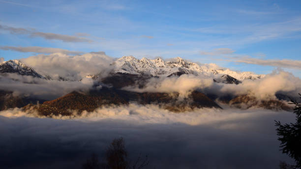 istock View on Valtellina valley in a cloudy day 1092112570