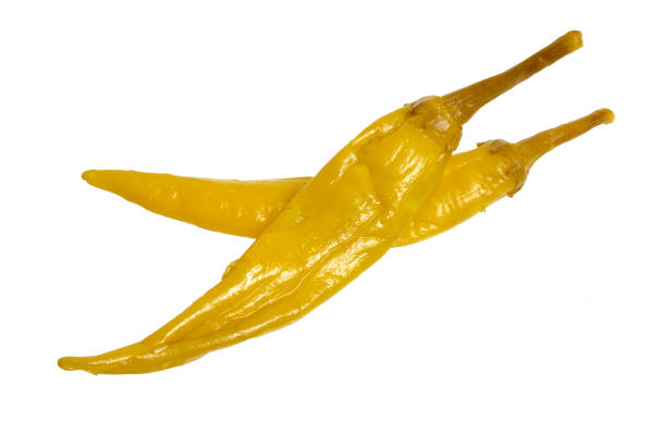 istock Pickled Macedonian or Greek hot pepper. Isolated on white nackground 1092116664