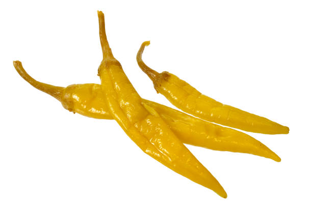istock Pickled Macedonian or Greek hot pepper. Isolated on white nackground 1092116718