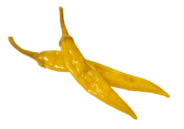 istock Pickled Macedonian or Greek hot pepper. Isolated on white nackground 1092116772