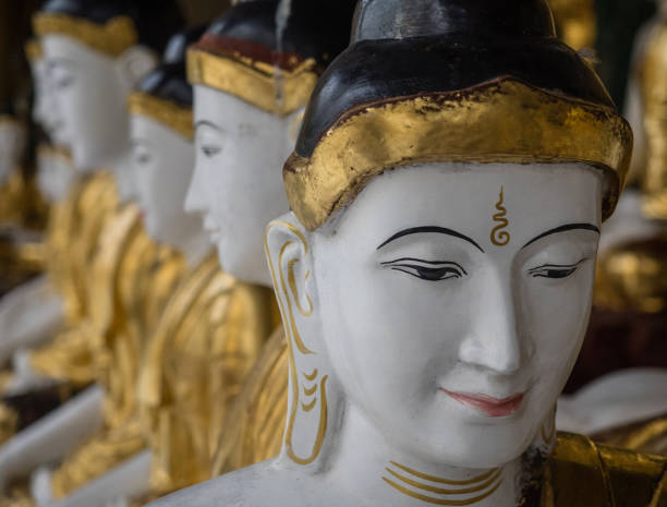 istock Buddha statue at Schwedagon temple, Yangon, Myanmar 1092119468