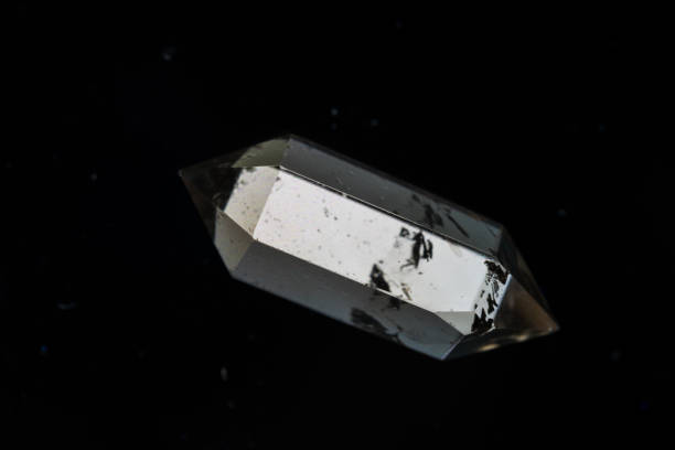 istock SmokyQuartz(BrownQuartz) mineral stone sample under polarized light 1092122950