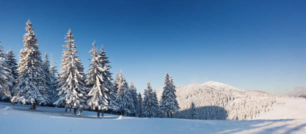 istock A frosty and sunny day is in mountains 1092127350