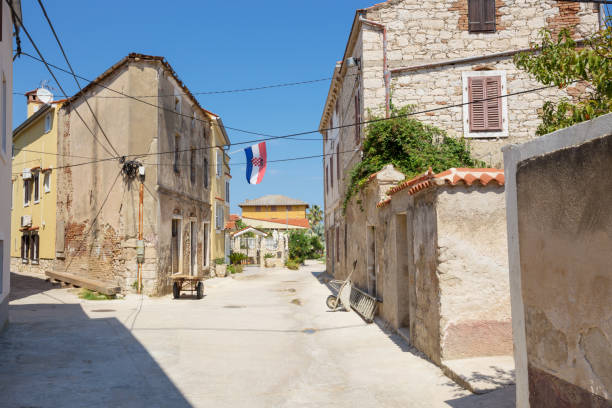 istock Street scene in Susak, Croatia. 1092127982
