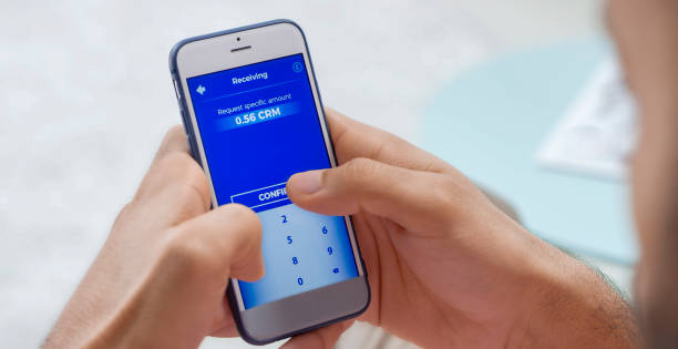 istock Receiving crypto money amount on smart phone 1092140982