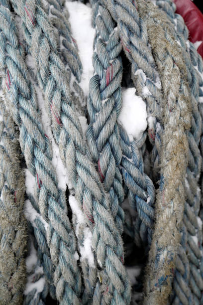 istock Closeup of mooring rope 1092143122
