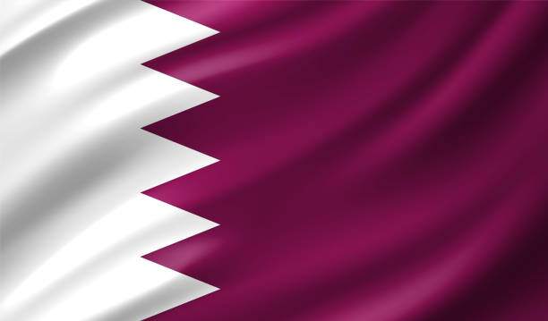 ilustraciones, imágenes clip art, dibujos animados e iconos de stock de bandera de qatar - hoz y martillo