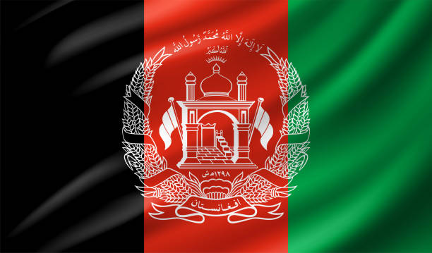 Afghanistan Flag Stock Illustration - Download Image Now - Afghan Flag,  Afghanistan, Backgrounds - iStock