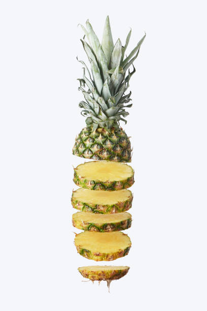 istock sliced, tasty and organic pineapple isolated on white 1092152132