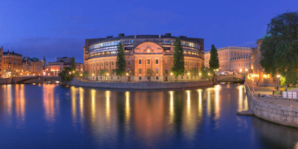 istock Riksdagshuset in Stockholm, Sweden 1092152242