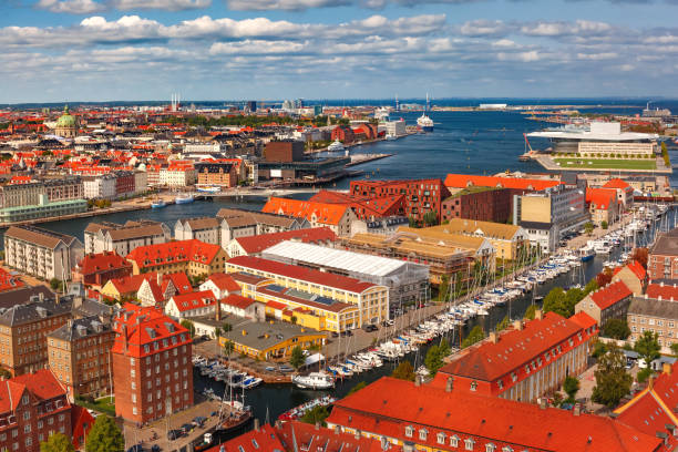 istock Aerial view of Copenhagen, Denmark 1092154156