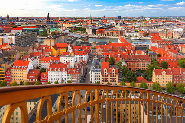 istock Aerial view of Copenhagen, Denmark 1092154158