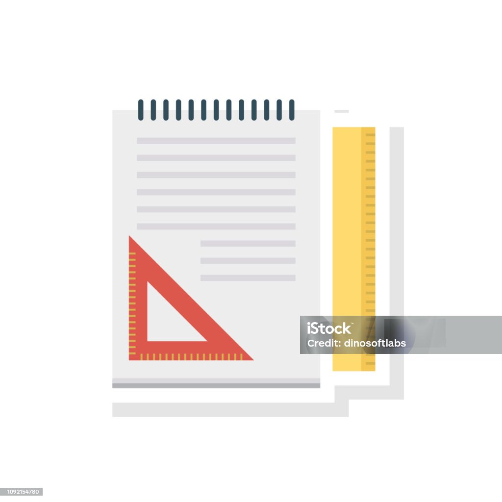 Proprotor Design Architect Design Protractor Stock Illustration - Download Image Now ...