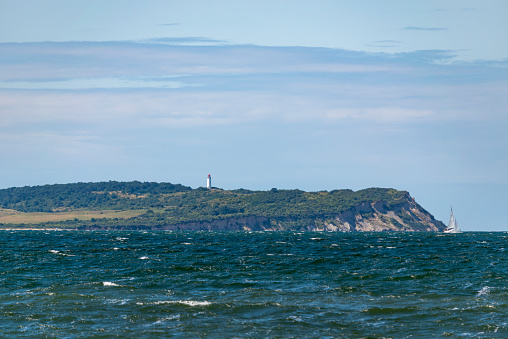 Lighthouse on the horizon