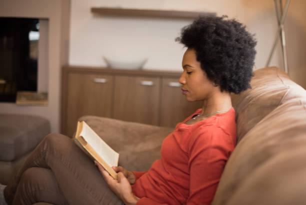 istock Quiet moment in a world of her own. 1092176376
