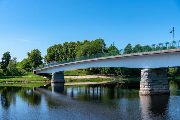 istock Bridge crossing the river Dal river in Sweden 1092179700