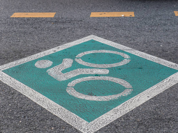 istock Bike lane 1092188460