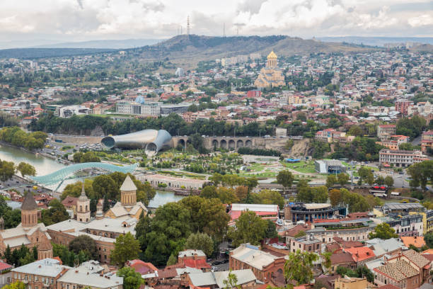 istock View from Mtatsminda Mountain on Tbilisi 1092191672