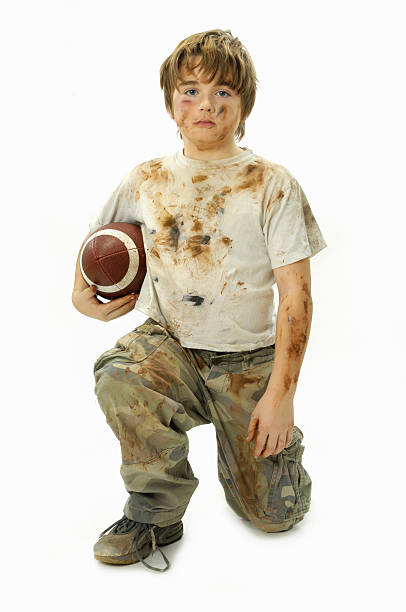 istock Serious football player 109219249