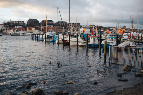 istock View over Flensburg Fjord on day 1092193590