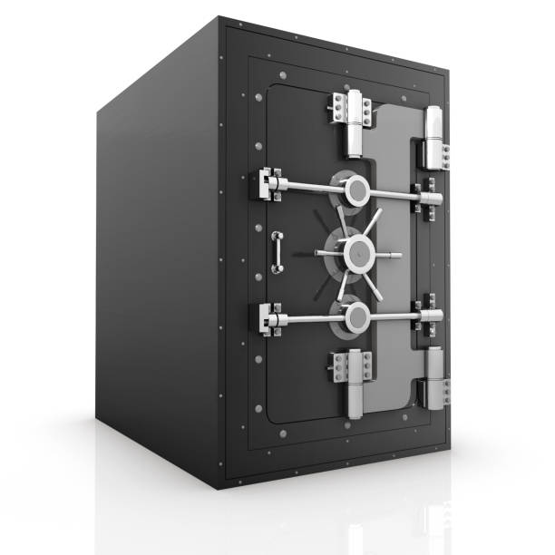 magazyn - safe vaulted door combination lock door zdjęcia i obrazy z banku zdjęć