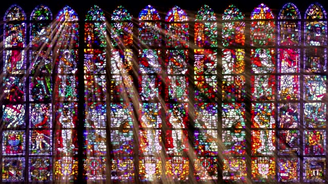 Stain Glass Light Rays