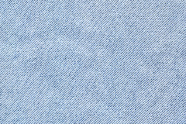 istock Blue Cotton Denim Fabric Coarse Grunge Texture Sample 1092205216