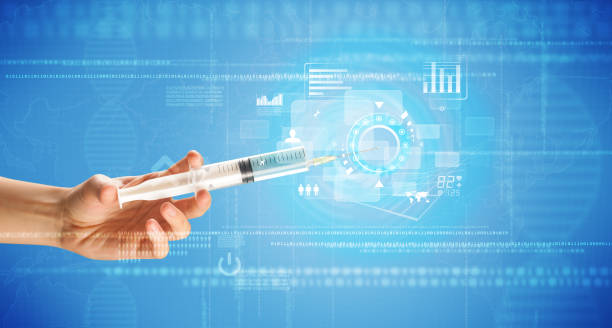 istock Female doctor holding syringe 1092210138