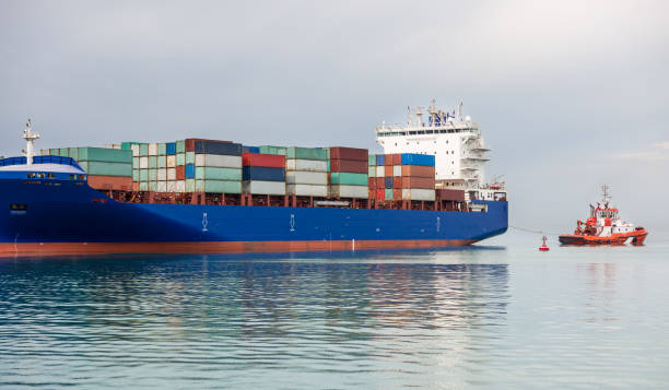 istock Logistics And Transportation Of International Container Cargo Ship 1092226434