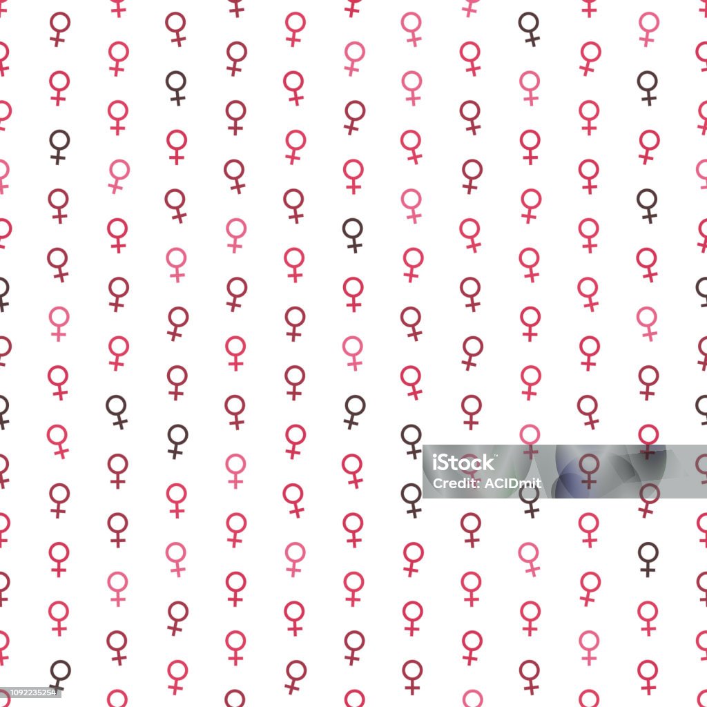 Venus Pattern Symbol Venus Symbol Seamless Pattern Stock Illustration - Download Image Now ...