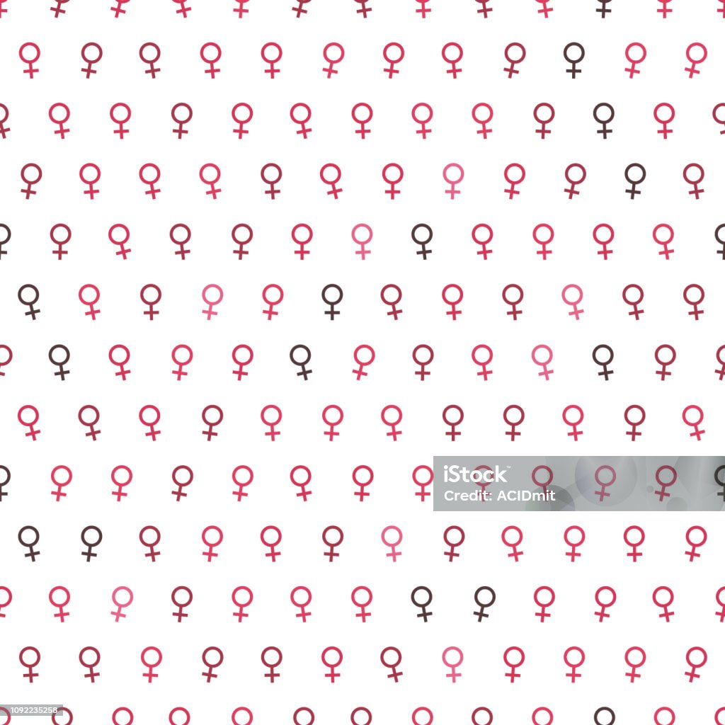 Venus Pattern Symbol Venus Symbol Seamless Pattern Stock Illustration - Download Image Now ...