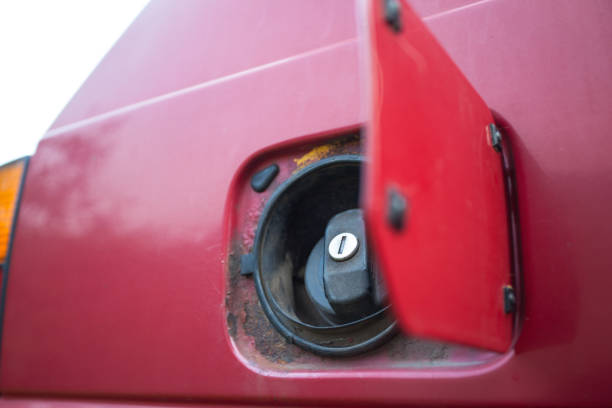 istock open fuel tank of a red passenger car 1092236596