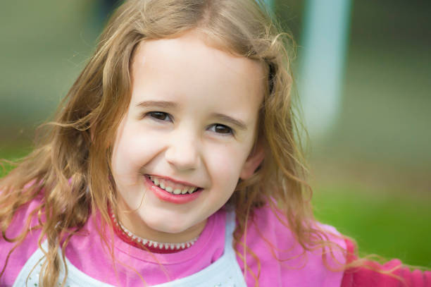 istock Close up of a smiling active little girl 1092242940