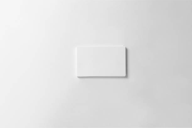 istock Mockup of business card on white background 1092243894