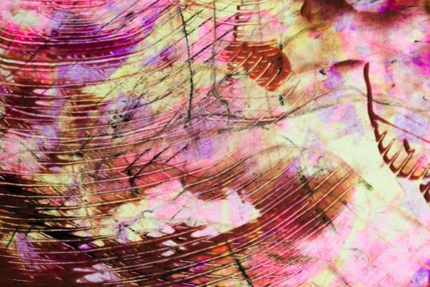 istock Abstract art colourful background. Hand-painted background.  - Image 1092246274