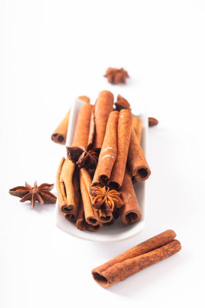 anise and cinnamon stick