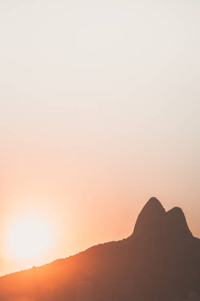 Sunset in Ipanema Beach Rio de Janeiro