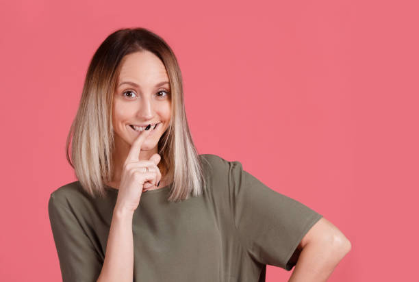 istock Beautiful young blonde posing in studio 1092251650