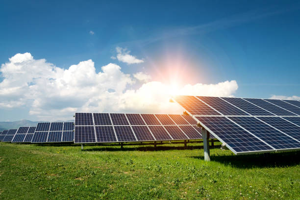 istock Solar panel, photovoltaic, alternative electricity source - concept of sustainable resources 1092257736