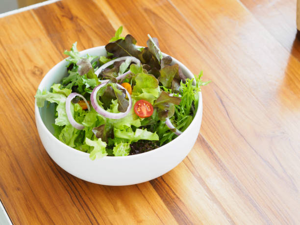 istock Green oak lettuce salad 1092264342