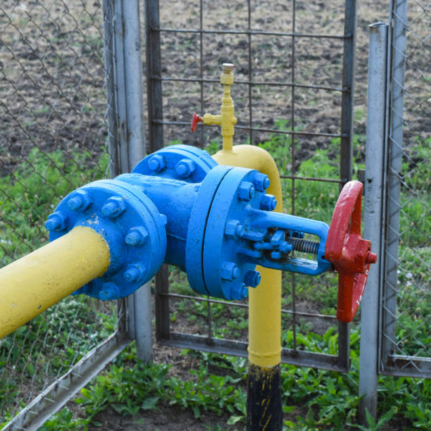 istock The latch on the underground gas pipeline 1092265116