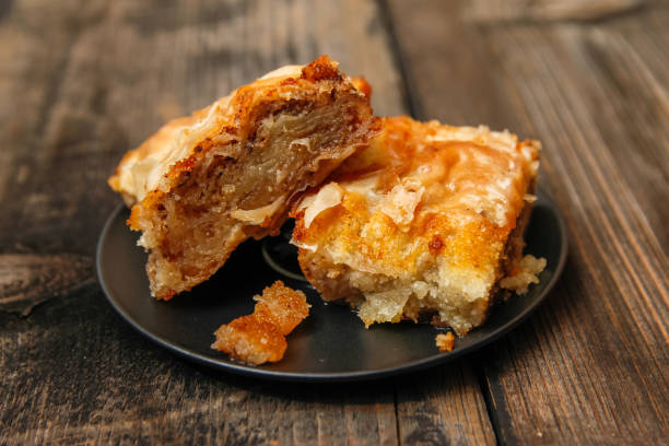 istock Baklava - homemade pie with walnuts 1092265848