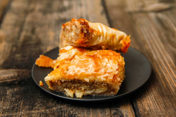 istock Baklava - homemade pie with walnuts 1092266998