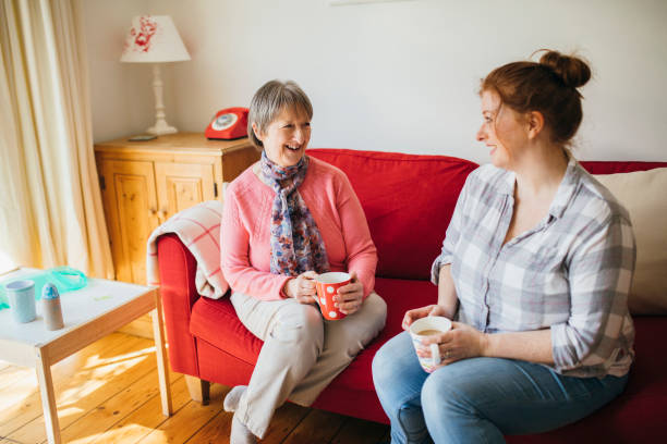 istock Mother and Daughter Catching Up Over Coffee 1092267314