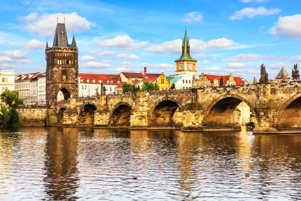 istock Prague Charles Bridge and the Old Town Tower 1092273948