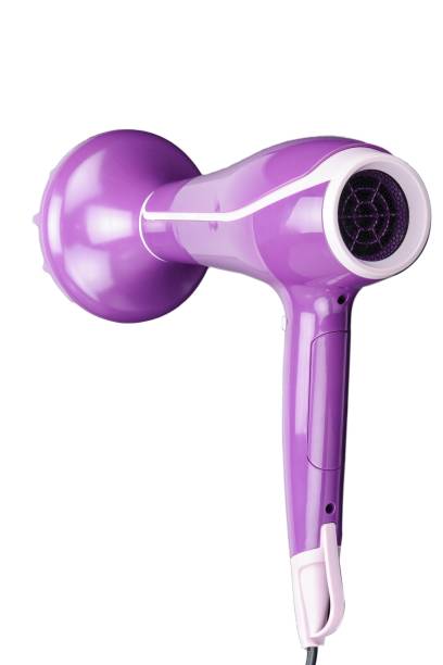 istock Pink hair dryer with diffuser isolated on the white background 1092274640