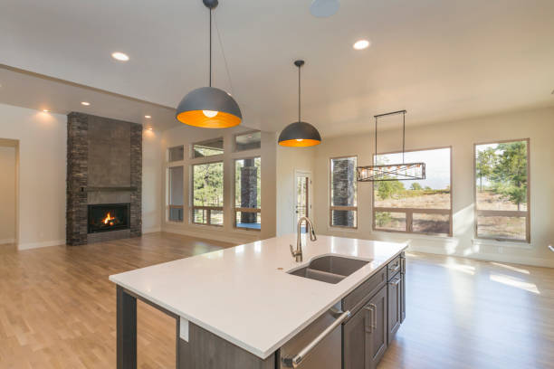 istock Open Concept Farm House Living Space 1092281848